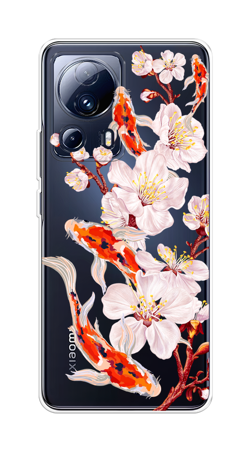 Чехол на Xiaomi 13 Lite "Карпы и сакура", Оранжевый;розовый;бежевый;прозрачный, 318150-1
Чехол на Xiaomi 13 Lite "Карпы и сакура", Оранжевый;розовый;бежевый;прозрачный, 318150-1