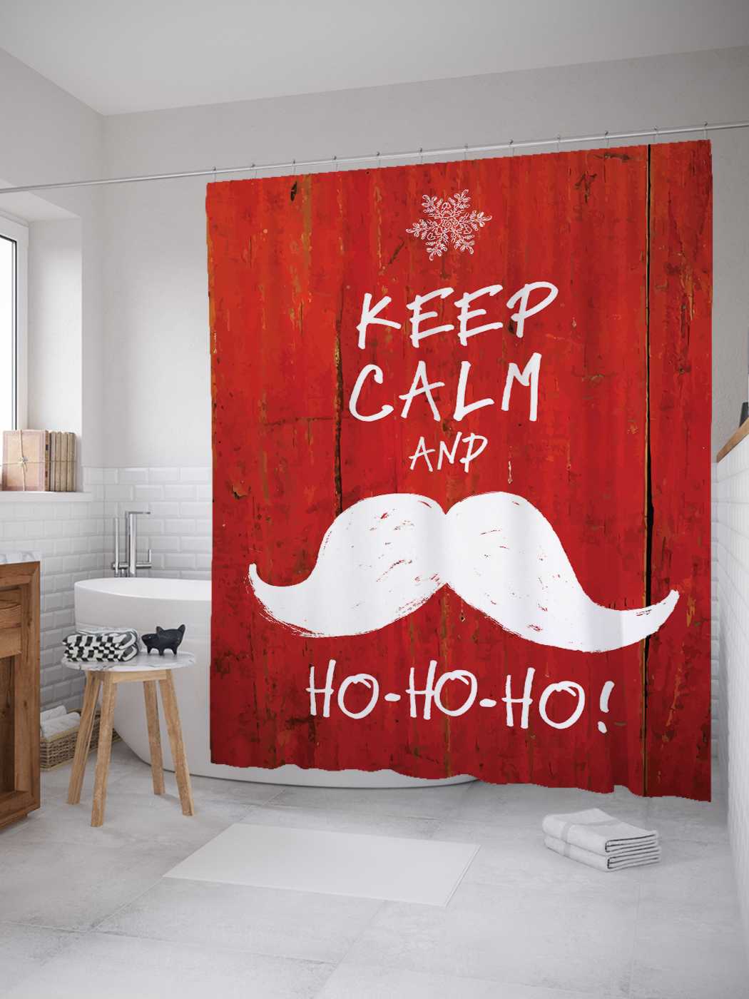 Штора для ванной JoyArty "Рождественское спокойствие" 180х200 см с крючками, Зеленый
Штора для ванной JoyArty "Рождественское спокойствие" 180х200 см с крючками, Зеленый