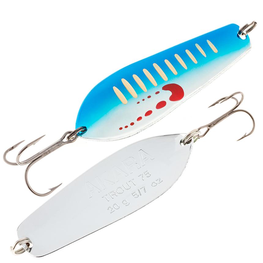 Блесна колебалка Akara Action Series Trout AT-85-AB21, Голубой;серебристый, Action Series Trout
Блесна колебалка Akara Action Series Trout AT-85-AB21, Голубой;серебристый, Action Series Trout