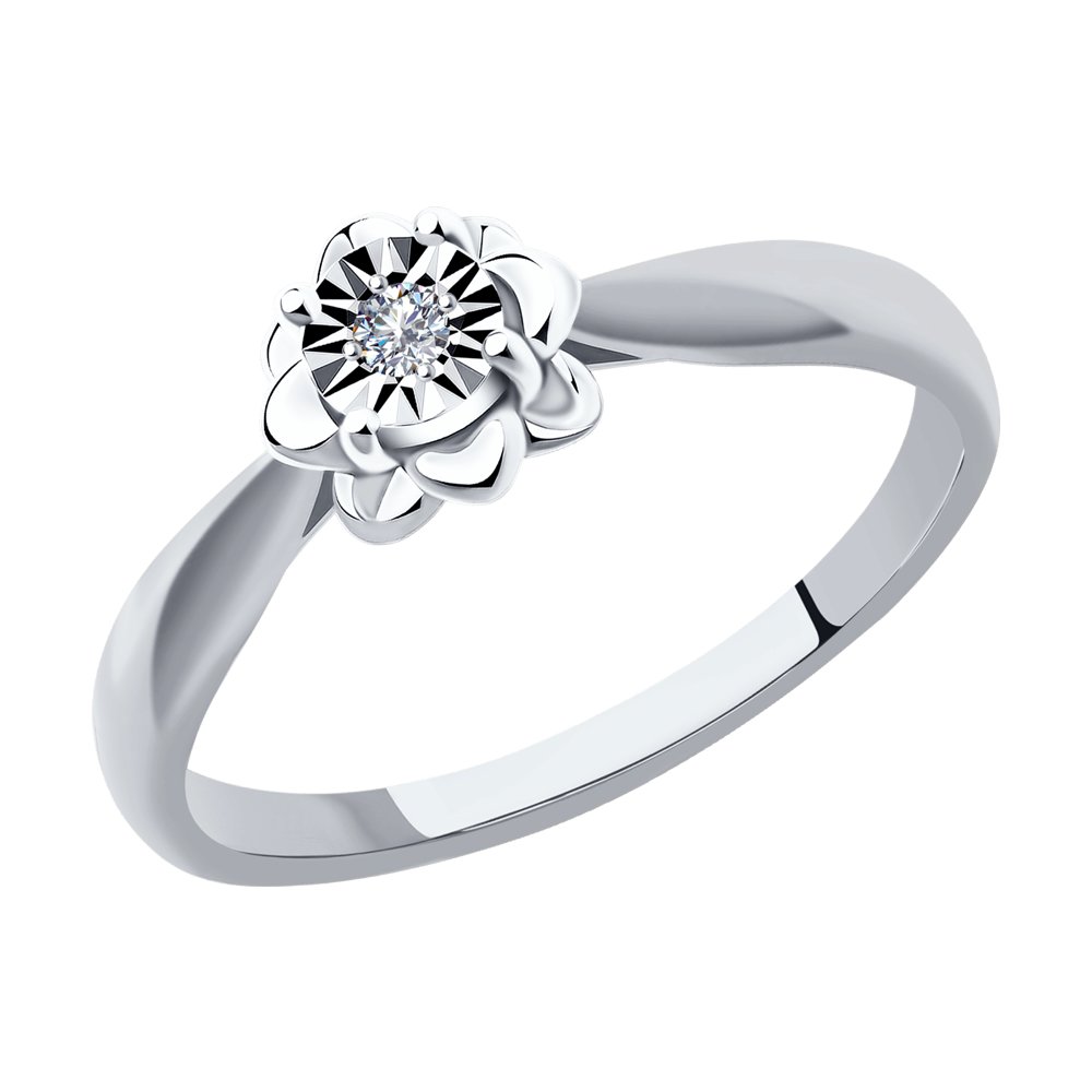Кольцо помолвочное из белого золота с бриллиантом р. SOKOLOV Diamonds 1011984-3, 1011984-3
Кольцо помолвочное из белого золота с бриллиантом р. SOKOLOV Diamonds 1011984-3, 1011984-3