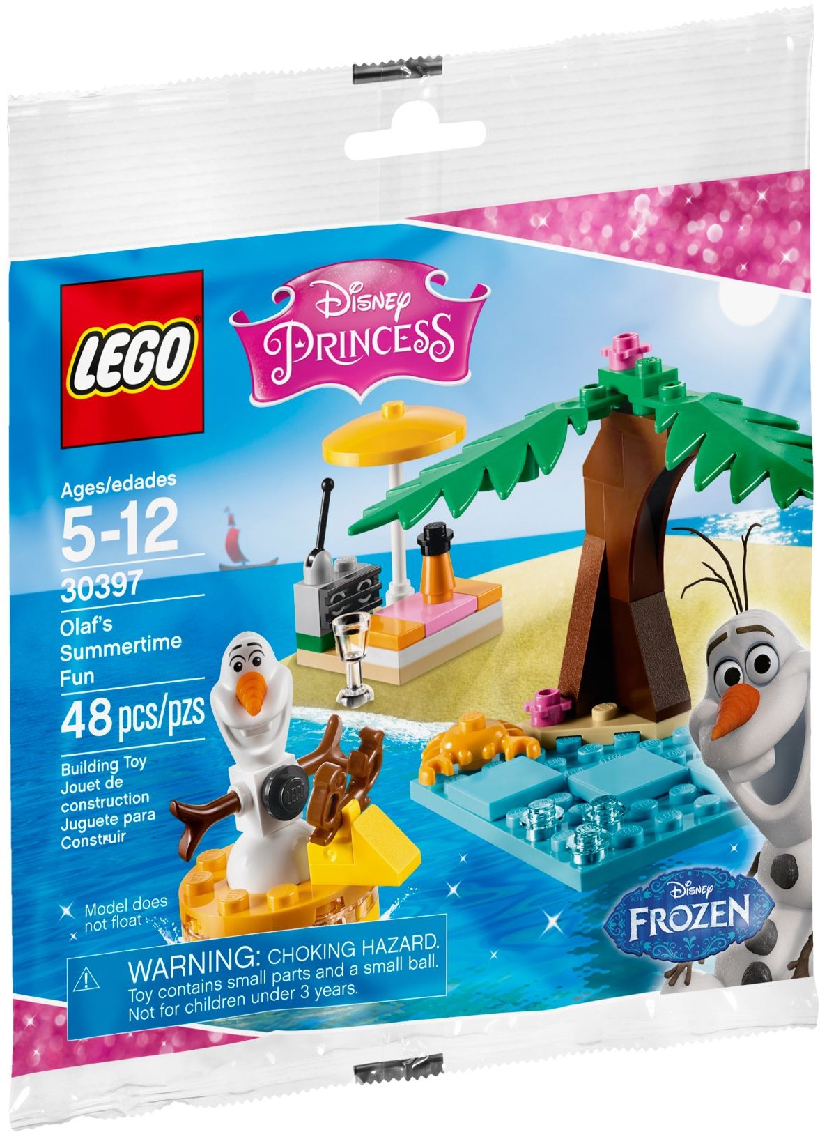 Конструктор Lego 30397 Disney Princess Летний отдых Олафа, 48 деталей, Летний отдых Олафа
Конструктор Lego 30397 Disney Princess Летний отдых Олафа, 48 деталей, Летний отдых Олафа