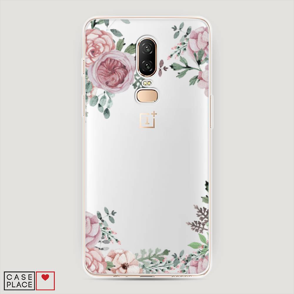 Чехол Awog на OnePlus 6 / ВанПлас 6 "Нежные розы акварель", Прозрачный;розовый;зеленый, 150550-8
Чехол Awog на OnePlus 6 / ВанПлас 6 "Нежные розы акварель", Прозрачный;розовый;зеленый, 150550-8