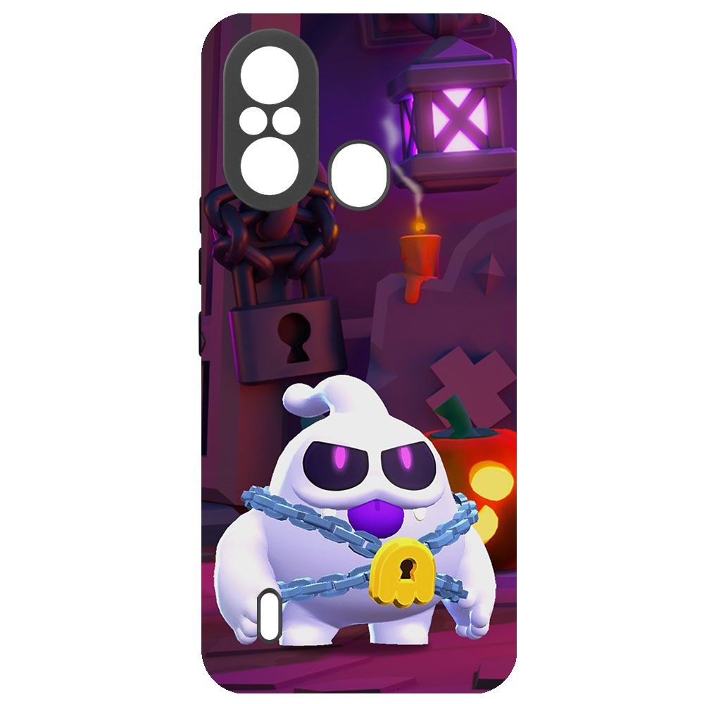 Чехол-накладка Krutoff Софт Кейс Brawl Stars - Призрак Скуик для ITEL A49 черный
Чехол-накладка Krutoff Софт Кейс Brawl Stars - Призрак Скуик для ITEL A49 черный