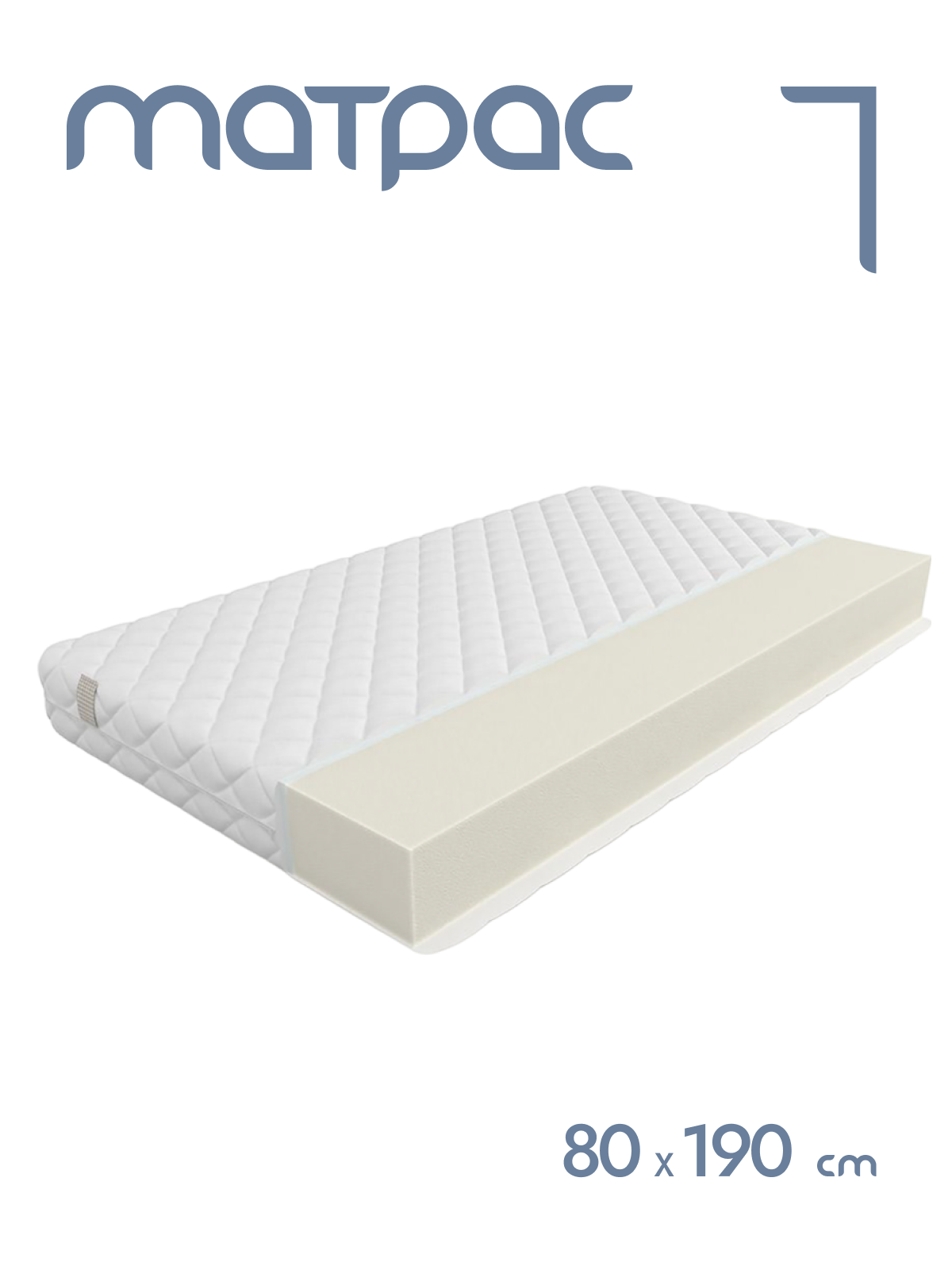 Матрас беспружинный Alat Home Optimal XL анатомический 80x190 см mm-581, Белый, Optimal XL
Матрас беспружинный Alat Home Optimal XL анатомический 80x190 см mm-581, Белый, Optimal XL