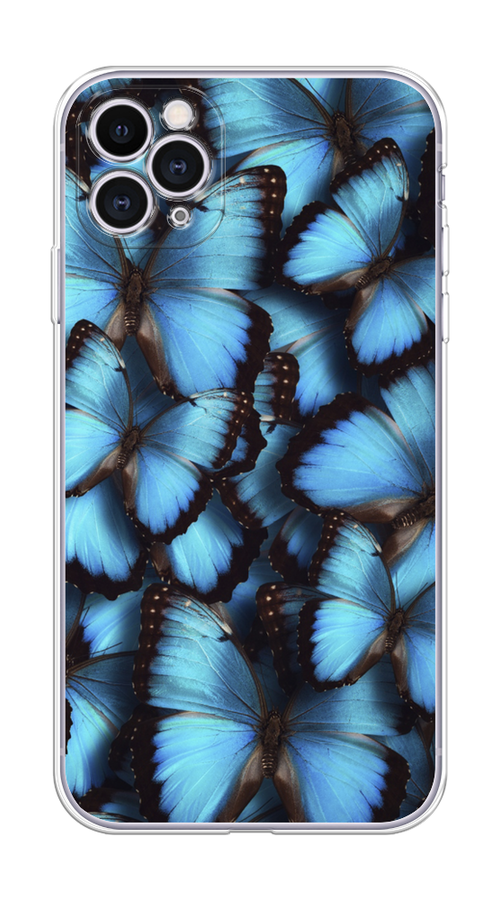 Чехол на Apple iPhone 11 Pro "Тропическая бабочка 2", Голубой;черный, 12350-1
Чехол на Apple iPhone 11 Pro "Тропическая бабочка 2", Голубой;черный, 12350-1