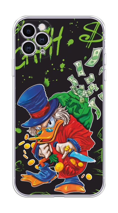 Чехол на Apple iPhone 11 Pro "Скрудж Макдак с мешком денег", Красный;синий;зеленый;черный, 12350-1
Чехол на Apple iPhone 11 Pro "Скрудж Макдак с мешком денег", Красный;синий;зеленый;черный, 12350-1