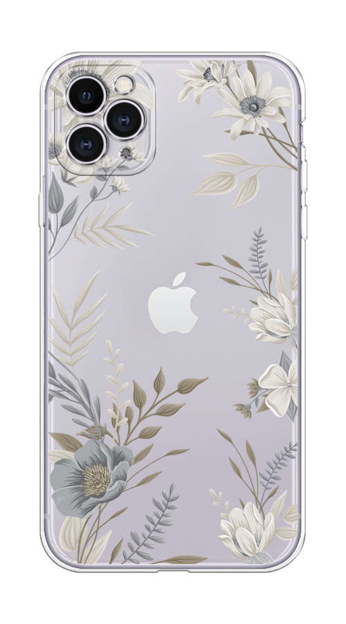 Чехол на Apple iPhone 11 Pro Max "Цветы сепия", Серый;прозрачный;зеленый;белый, 12250-1
Чехол на Apple iPhone 11 Pro Max "Цветы сепия", Серый;прозрачный;зеленый;белый, 12250-1