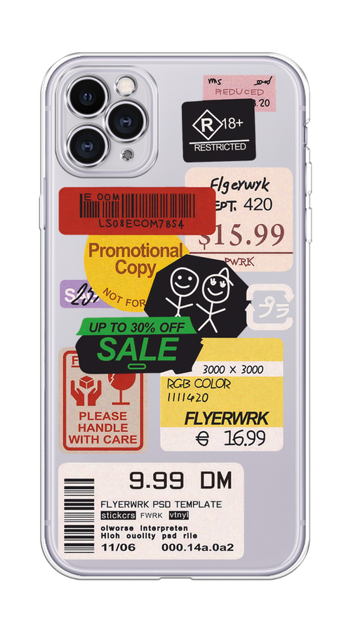 Чехол на Apple iPhone 11 Pro Max "Коллаж из наклеек", Красный;желтый;зеленый;белый, 12250-1
Чехол на Apple iPhone 11 Pro Max "Коллаж из наклеек", Красный;желтый;зеленый;белый, 12250-1