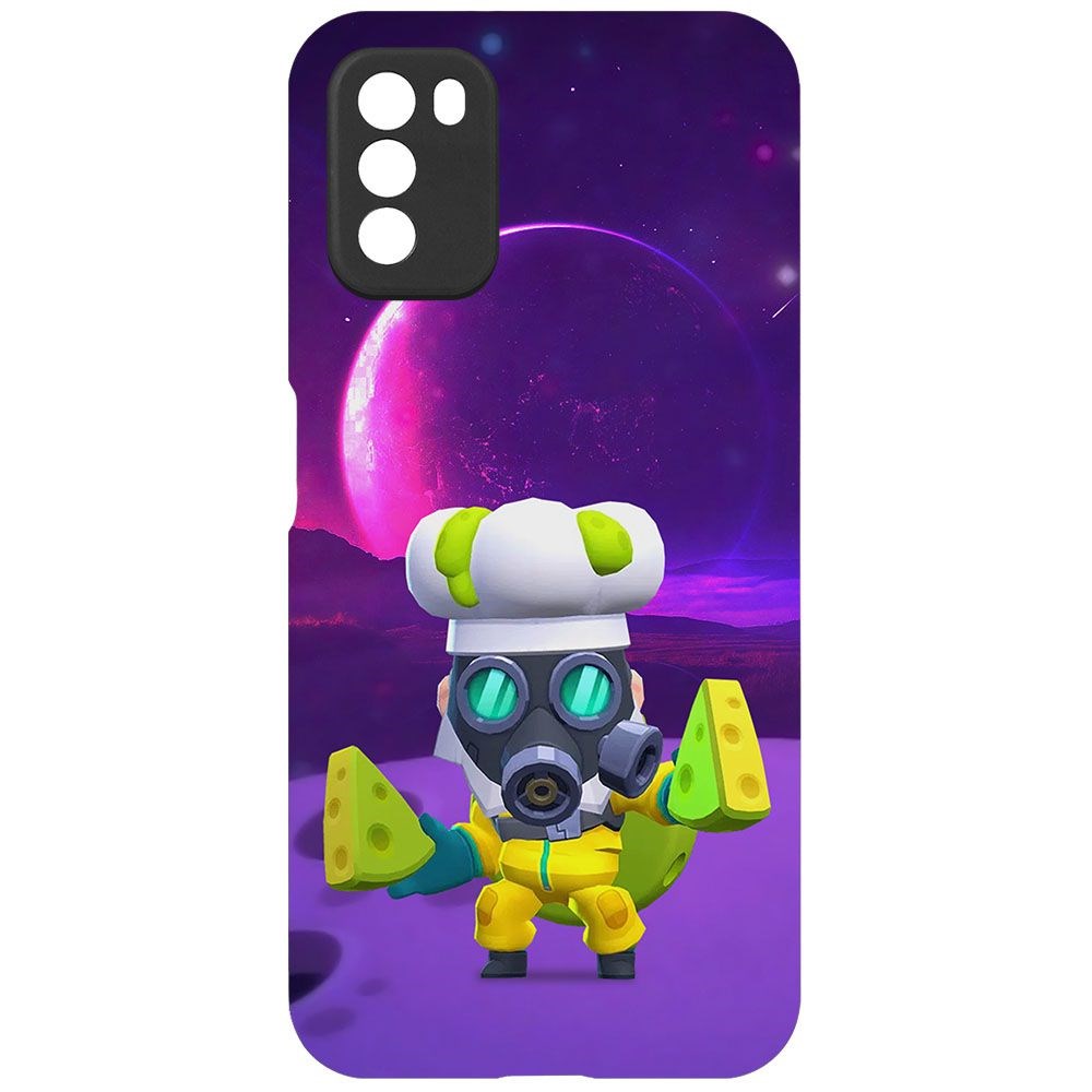 Чехол-накладка Krutoff Софт Кейс Brawl Stars - Майк с плесенью для Xiaomi Poco M3 черный
Чехол-накладка Krutoff Софт Кейс Brawl Stars - Майк с плесенью для Xiaomi Poco M3 черный