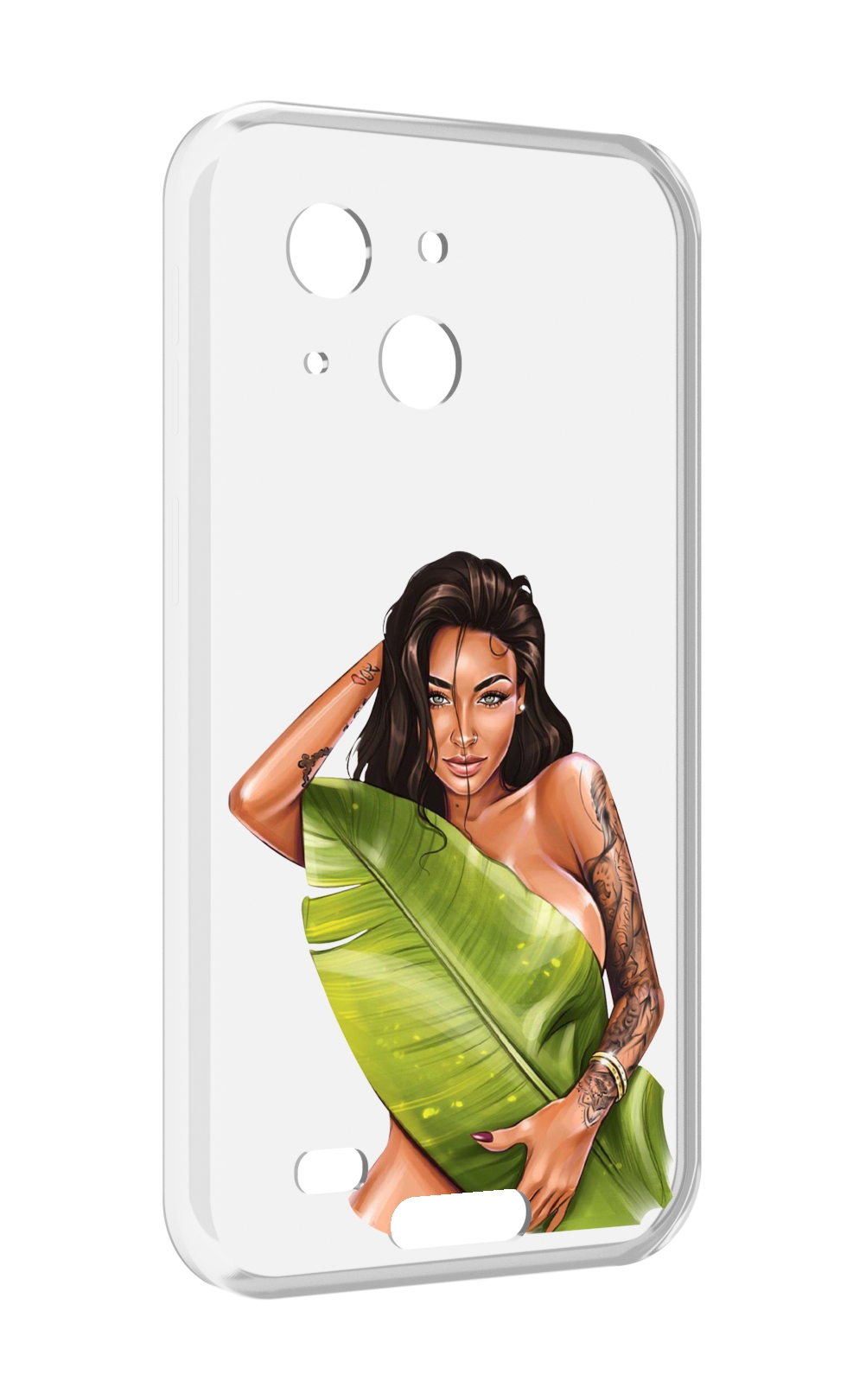 Чехол MyPads девушка-модель-с-большим-листом женский для Oukitel WP20 / WP20 Pro, Прозрачный, Tocco
Чехол MyPads девушка-модель-с-большим-листом женский для Oukitel WP20 / WP20 Pro, Прозрачный, Tocco