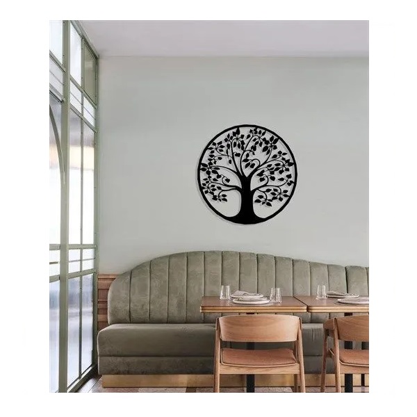 Панно "Modern Drevo", 50x50, чёрный, из дерева, символ жизни, Декор настенный Ais Laser
Панно "Modern Drevo", 50x50, чёрный, из дерева, символ жизни, Декор настенный Ais Laser