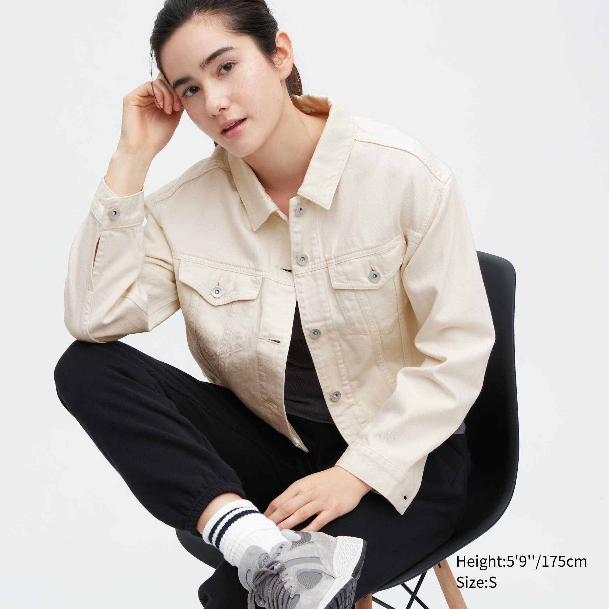 Джинсовая куртка женская UNIQLO 456090COL01 белая XL (доставка из-за рубежа), Белый, 456090COL01
Джинсовая куртка женская UNIQLO 456090COL01 белая XL (доставка из-за рубежа), Белый, 456090COL01