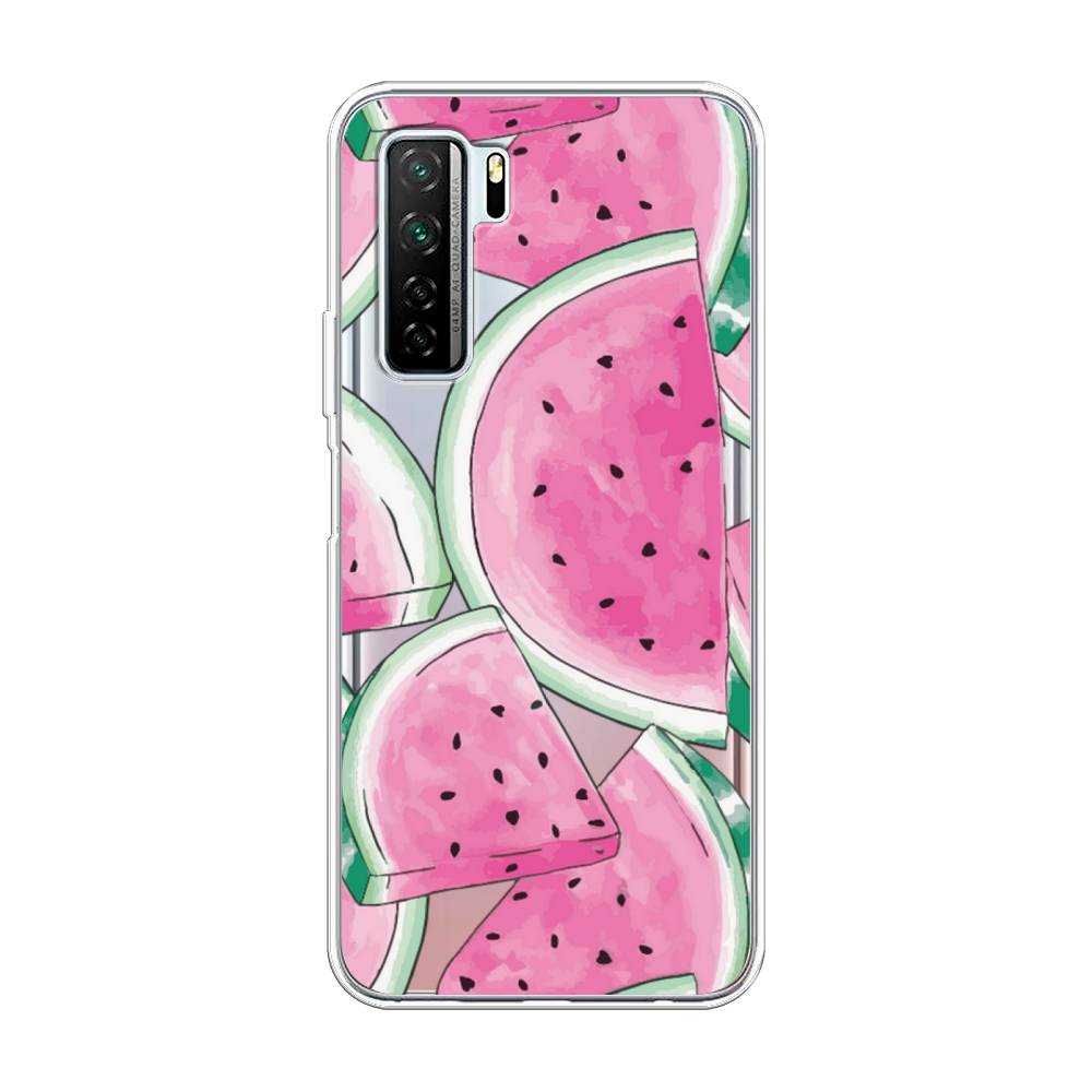 Чехол Awog на Huawei P40 lite 5G "Акварельные арбузы", Зеленый;белый;розовый, 6103050-10
Чехол Awog на Huawei P40 lite 5G "Акварельные арбузы", Зеленый;белый;розовый, 6103050-10