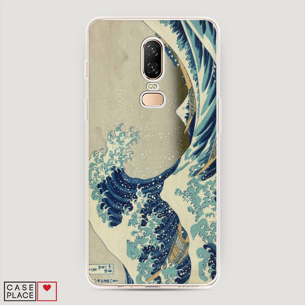 Чехол Awog на OnePlus 6 / ВанПлас 6 "Большая волна в Канагаве", Серый;синий;голубой, 150550-9
Чехол Awog на OnePlus 6 / ВанПлас 6 "Большая волна в Канагаве", Серый;синий;голубой, 150550-9