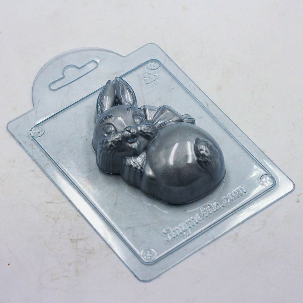 Форма для шоколада пластиковая AnyMolds зайчик с бантиком, Прозрачный
Форма для шоколада пластиковая AnyMolds зайчик с бантиком, Прозрачный