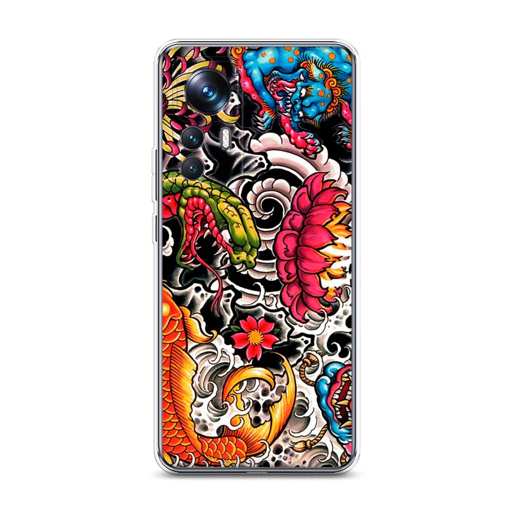 Чехол на Xiaomi 12T Pro "Японское искусство", Красный;оранжевый;голубой, 315750-4
Чехол на Xiaomi 12T Pro "Японское искусство", Красный;оранжевый;голубой, 315750-4