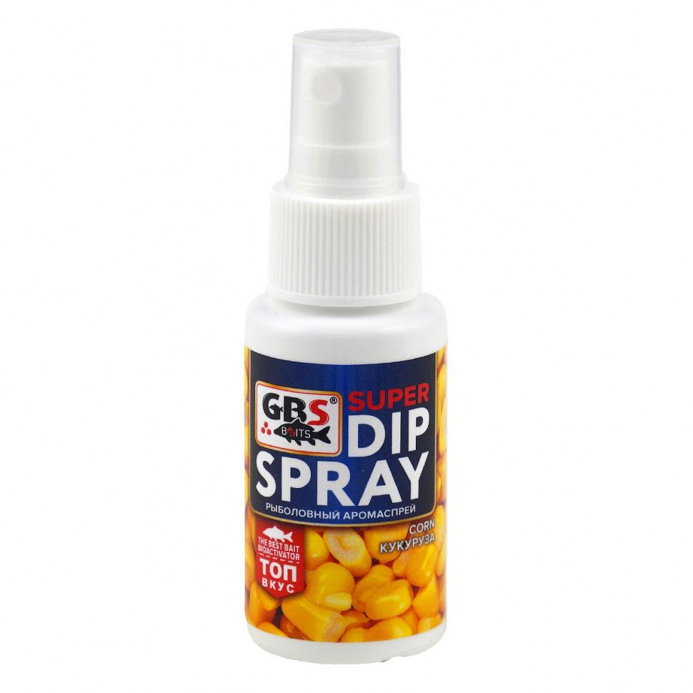 Ароматизатор спрей GBS BaITS Super Dip Spray Кукуруза 50 мл, Разноцветный, Super Dip Spray
Ароматизатор спрей GBS BaITS Super Dip Spray Кукуруза 50 мл, Разноцветный, Super Dip Spray