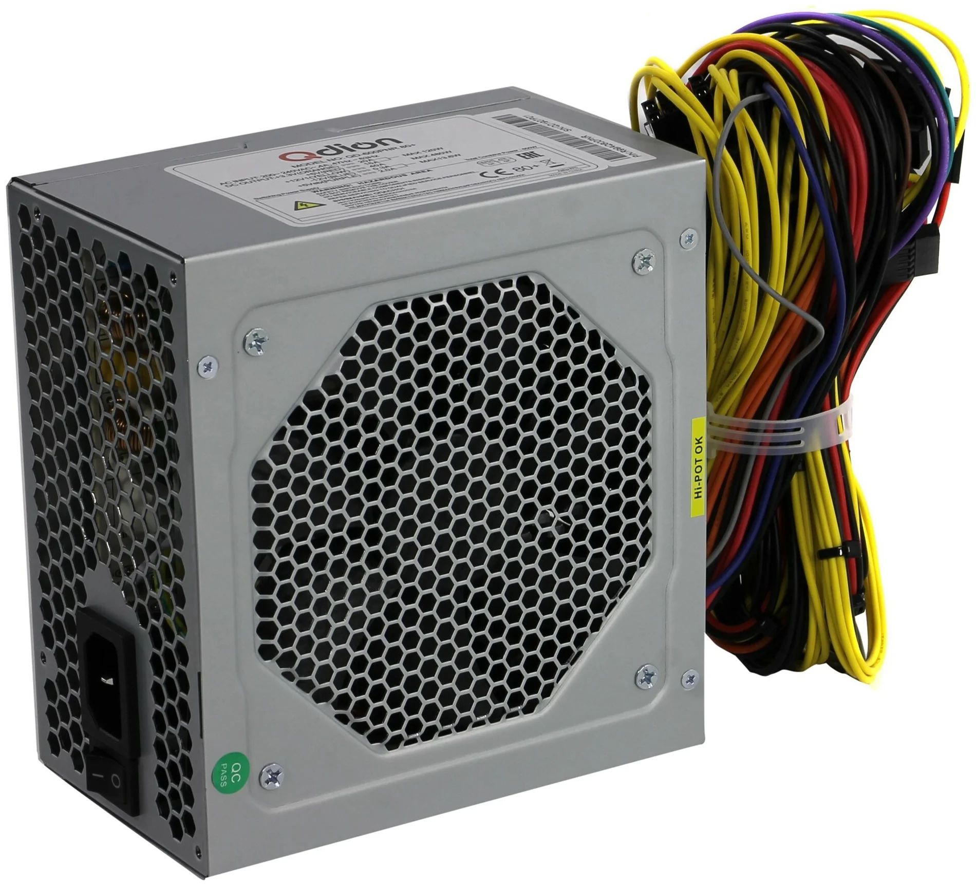 Блок питания FSP QDION QD-700PNR, Серебристый, FSP 700W ATX Q-Dion QD-700PNR 80+ {700 W, 120mm, 5xSATA, 2xPCI-E, APFC, 80+}
Блок питания FSP QDION QD-700PNR, Серебристый, FSP 700W ATX Q-Dion QD-700PNR 80+ {700 W, 120mm, 5xSATA, 2xPCI-E, APFC, 80+}