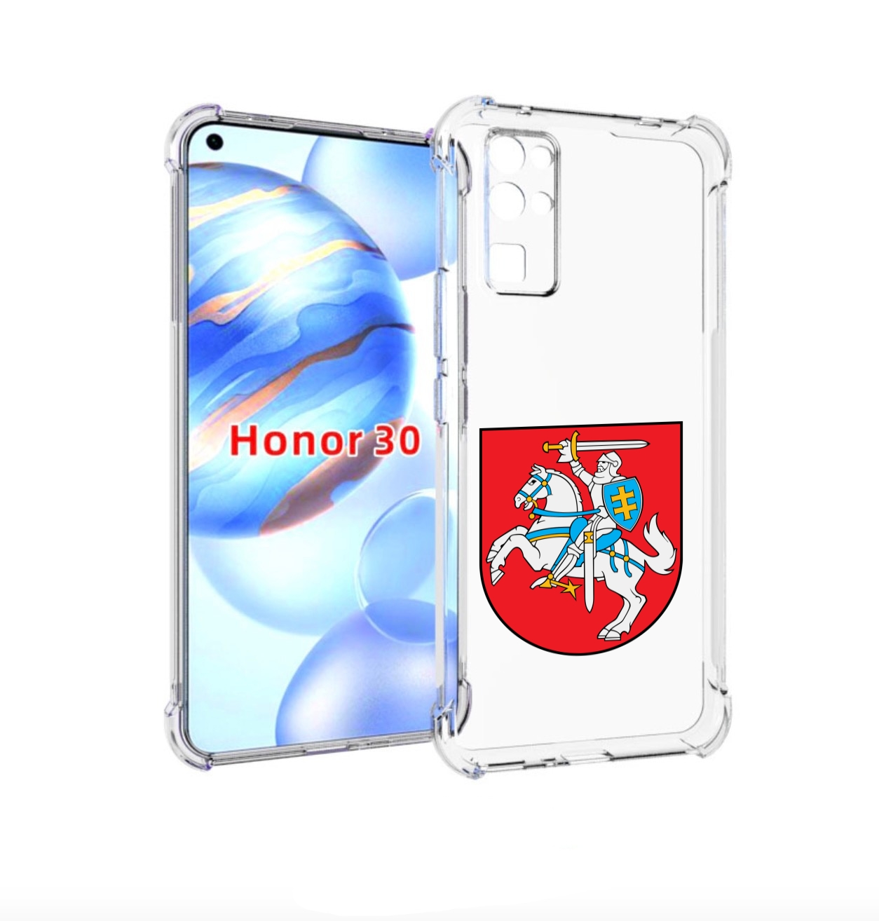 Чехол бампер MyPads герб-литва для Honor 30 (BMH-AN10) противоуд, Прозрачный, Tocco
Чехол бампер MyPads герб-литва для Honor 30 (BMH-AN10) противоуд, Прозрачный, Tocco