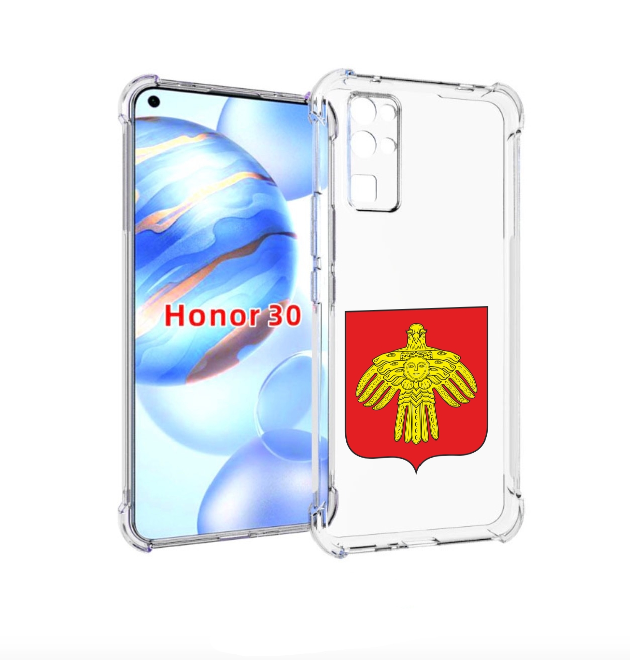 Чехол бампер MyPads герб-коми-сыктывкар для Honor 30 (BMH-AN10), Прозрачный, Tocco
Чехол бампер MyPads герб-коми-сыктывкар для Honor 30 (BMH-AN10), Прозрачный, Tocco