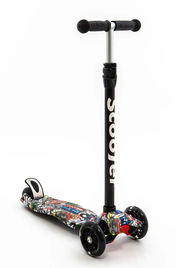 Самокат Scooter BKS-210 3-х колес. с подсвет graphic Last 50 кг черный; граффити, BKS-210 61943
Самокат Scooter BKS-210 3-х колес. с подсвет graphic Last 50 кг черный; граффити, BKS-210 61943