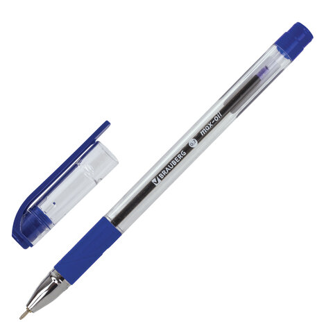 Ручка шариковая Brauberg Max-oil 0.35мм, синий цвет чернил, масляная основа 12шт.
Ручка шариковая Brauberg Max-oil 0.35мм, синий цвет чернил, масляная основа 12шт.