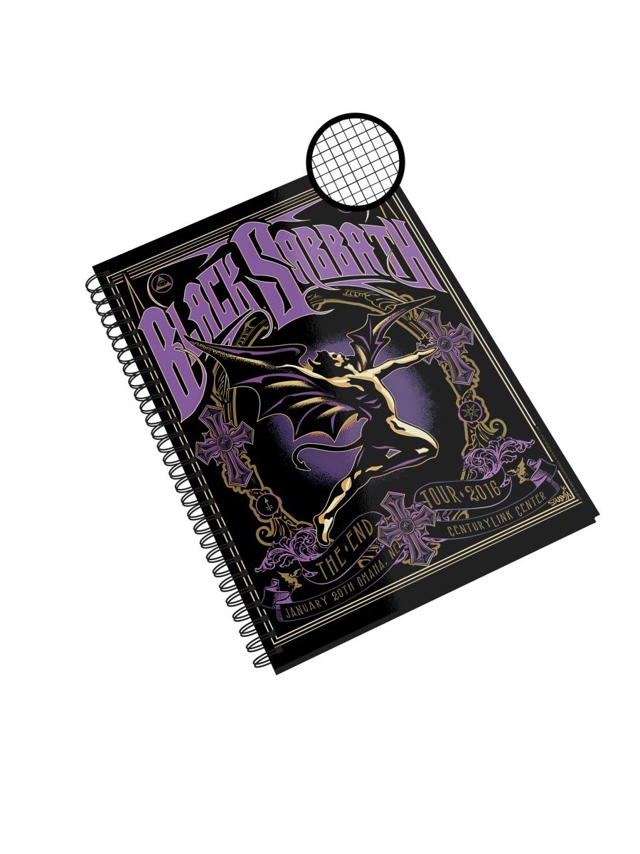 Блокнот Каждому Своё "Black Sabbath/Рок-группа" NP-MGBSB2-A5/2 A5 48л в клетку, NP-MGBSB2-A5/2
Блокнот Каждому Своё "Black Sabbath/Рок-группа" NP-MGBSB2-A5/2 A5 48л в клетку, NP-MGBSB2-A5/2