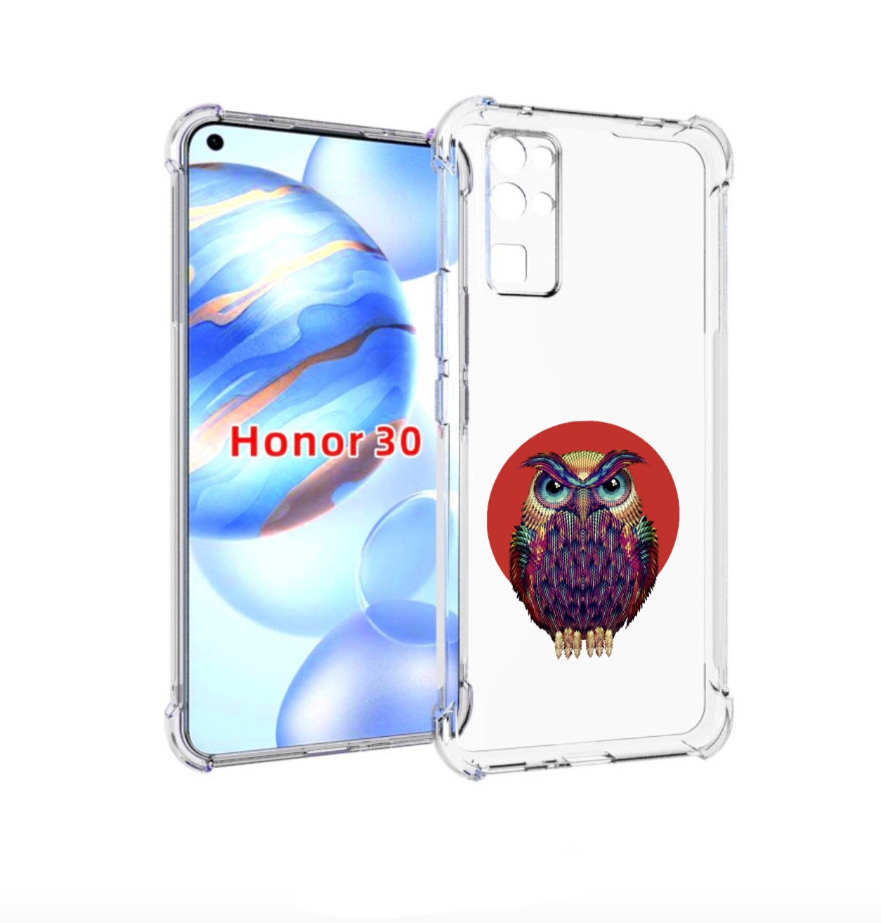 Чехол бампер MyPads Сова 3 для Honor 30 (BMH-AN10) противоударный, Прозрачный, Tocco
Чехол бампер MyPads Сова 3 для Honor 30 (BMH-AN10) противоударный, Прозрачный, Tocco