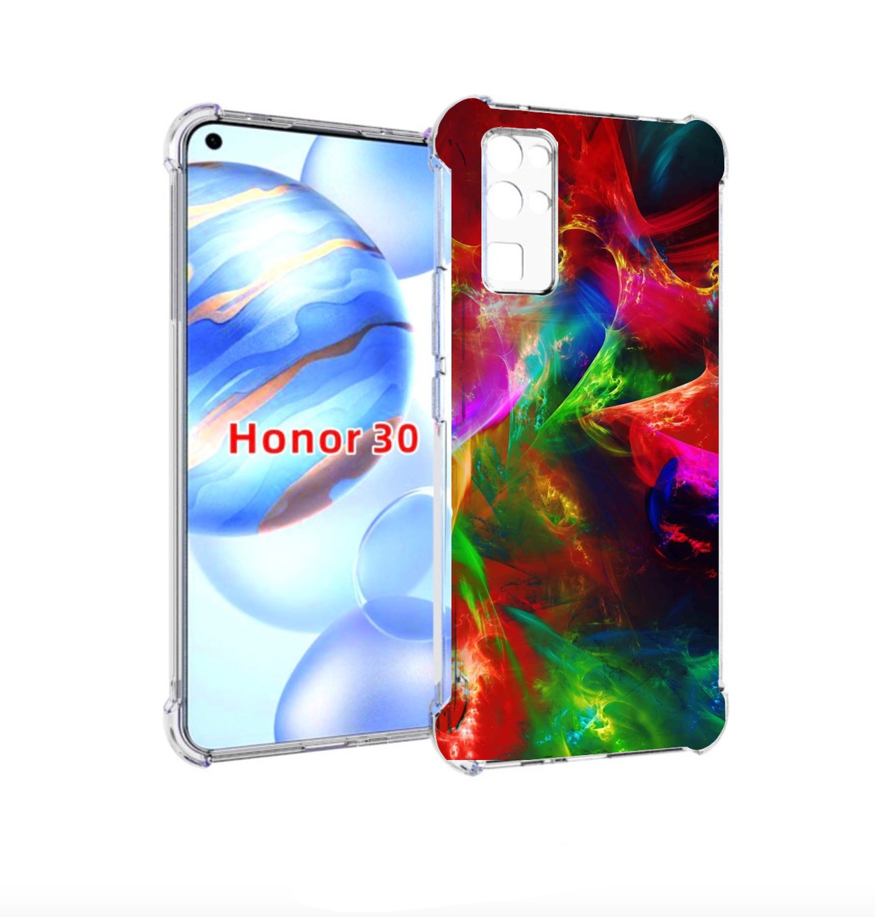 Чехол бампер MyPads Сияние-красок для Honor 30 (BMH-AN10) против, Прозрачный, Tocco
Чехол бампер MyPads Сияние-красок для Honor 30 (BMH-AN10) против, Прозрачный, Tocco