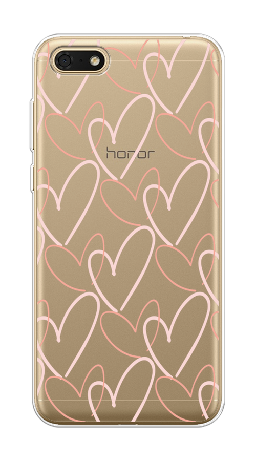 Чехол на Honor 7A/7A Prime/Y5 Prime 2018/Y5 2018 "Узор из сердечек", Розовый;бежевый, 65250-6
Чехол на Honor 7A/7A Prime/Y5 Prime 2018/Y5 2018 "Узор из сердечек", Розовый;бежевый, 65250-6