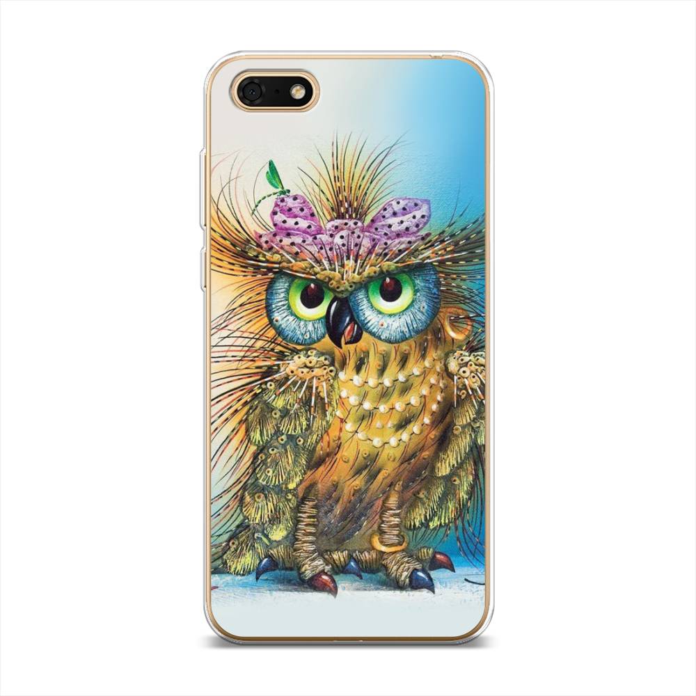 Чехол на Huawei Honor 7A/7A Prime/Y5 Prime 2018/Y5 2018 "Модная сова", Коричневый;голубой, 65250-1
Чехол на Huawei Honor 7A/7A Prime/Y5 Prime 2018/Y5 2018 "Модная сова", Коричневый;голубой, 65250-1