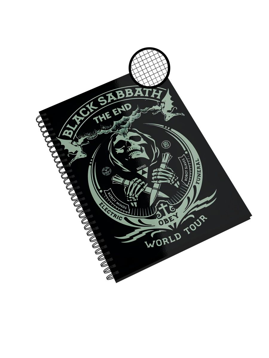 Блокнот Каждому Своё "Black Sabbath/Рок-группа" NP-MGBSB10-A4/2 A4 48л в клетку, NP-MGBSB10-A4/2
Блокнот Каждому Своё "Black Sabbath/Рок-группа" NP-MGBSB10-A4/2 A4 48л в клетку, NP-MGBSB10-A4/2