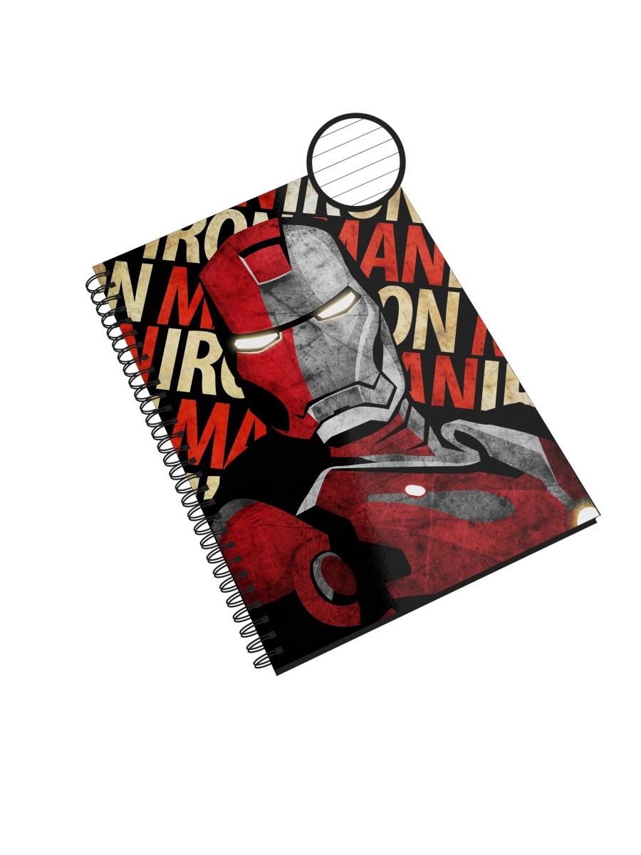 Блокнот Каждому Своё "Iron man/Железный человек" NP-MVIM7-A4/3 A4 48л в линейку, NP-MVIM7-A4/3
Блокнот Каждому Своё "Iron man/Железный человек" NP-MVIM7-A4/3 A4 48л в линейку, NP-MVIM7-A4/3