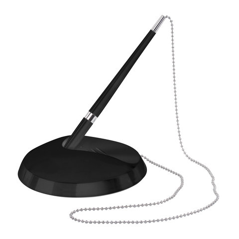 Ручка шариковая настольная Brauberg Стенд-пен Блэк2 0.5мм синий цвет чернил 10шт
Ручка шариковая настольная Brauberg Стенд-пен Блэк2 0.5мм синий цвет чернил 10шт