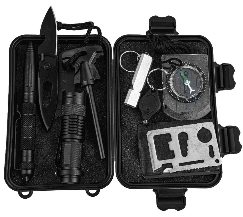 Набор инструментов для выживания 9 предметов TOP-Store Survival Set 9 предметов, Черный, Survival Set 9 предметов
Набор инструментов для выживания 9 предметов TOP-Store Survival Set 9 предметов, Черный, Survival Set 9 предметов