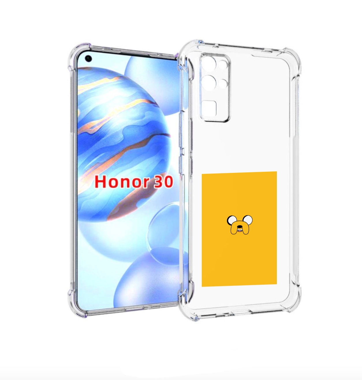 Чехол бампер MyPads Джейк-время-приключений для Honor 30 (BMH-AN, Прозрачный, Tocco
Чехол бампер MyPads Джейк-время-приключений для Honor 30 (BMH-AN, Прозрачный, Tocco