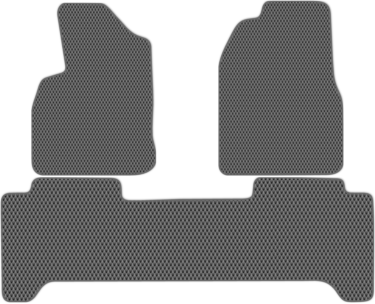 Коврики ЭВА в салон для Toyota Land Cruiser 10 1996 - 2000, 3 шт. серый, темно-серый кант, 4851-W3N-H
Коврики ЭВА в салон для Toyota Land Cruiser 10 1996 - 2000, 3 шт. серый, темно-серый кант, 4851-W3N-H