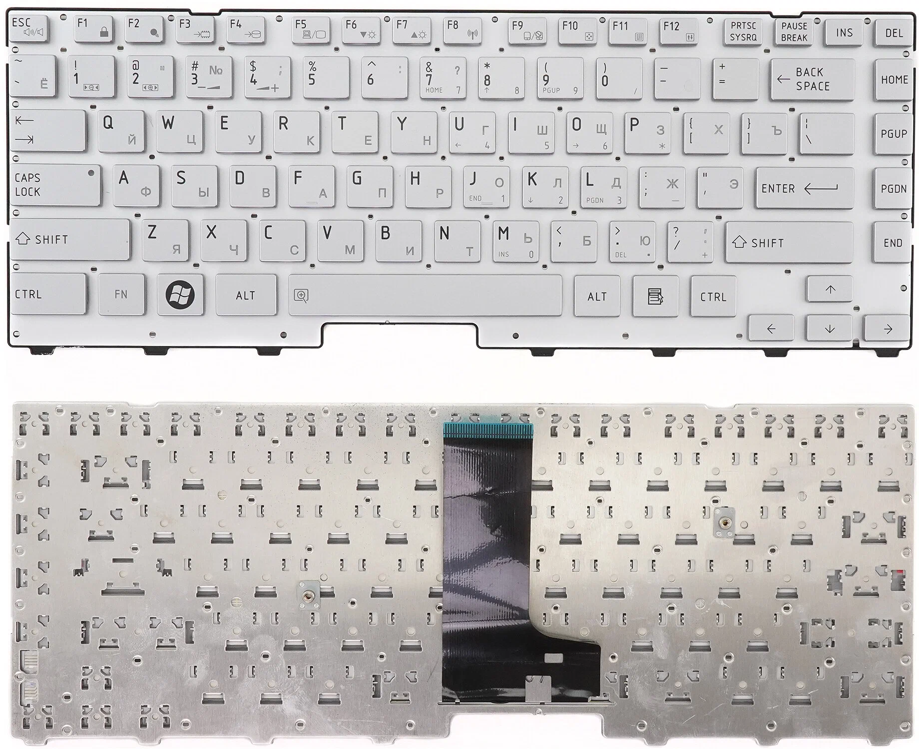 Клавиатура для ноутбука Toshiba Satellite T230, T230D, T235, T235D (9Z.N4XPC.001, 9Z.N4XPC
Клавиатура для ноутбука Toshiba Satellite T230, T230D, T235, T235D (9Z.N4XPC.001, 9Z.N4XPC