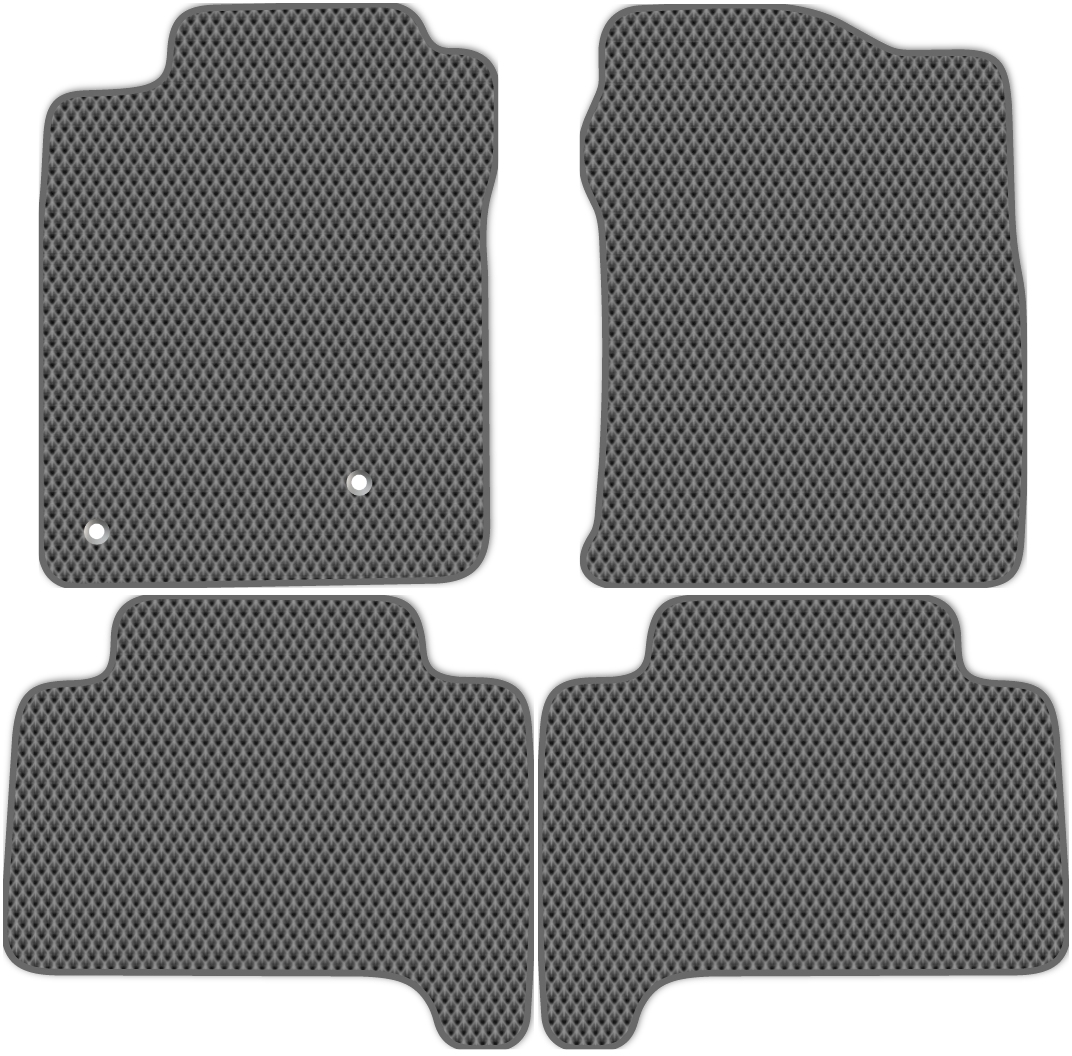 Коврики ЭВА в салон для Toyota 4Runner 3 (N180) 1995 - 2002, 4 шт. серый, темно-серый кант, 4801-S4Y-H
Коврики ЭВА в салон для Toyota 4Runner 3 (N180) 1995 - 2002, 4 шт. серый, темно-серый кант, 4801-S4Y-H