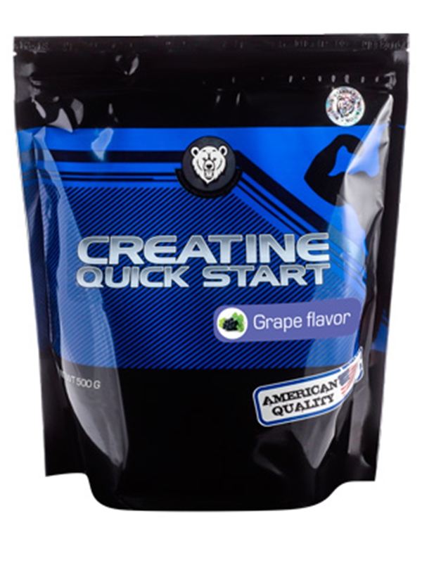 фото Креатин rps nutrition creatine quick start, 500 г, виноград