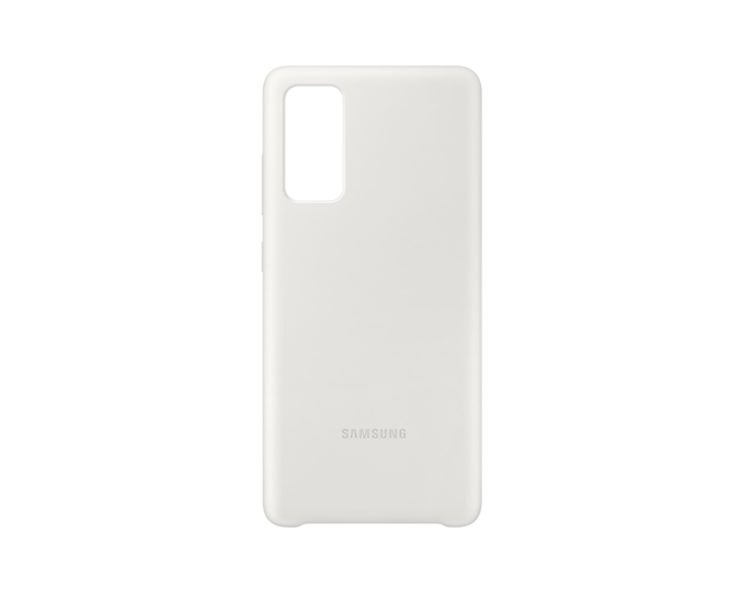 фото Чехол samsung silicone cover s20 fe white (ef-pg780) (ef-pg780twegru)