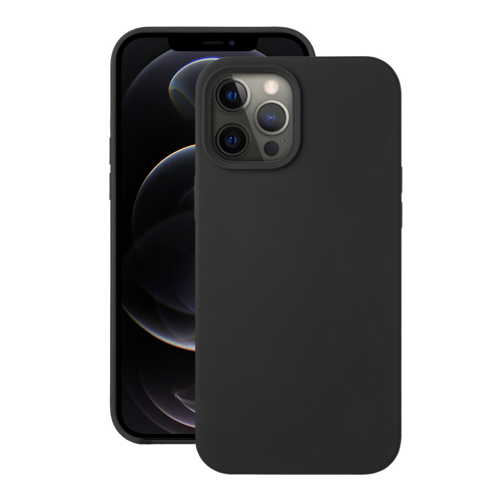 фото Чехол deppa liquid silicone pro для iphone 12 pro/12 черный 87788