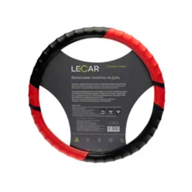 Оплетка на руль LECAR, винил, ребристый обод, М (38 см.), цвет черный LECAR LECAR000035208
Оплетка на руль LECAR, винил, ребристый обод, М (38 см.), цвет черный LECAR LECAR000035208