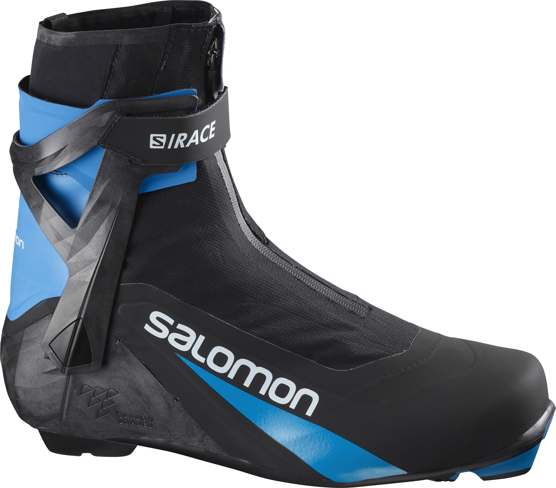 фото Ботинки для беговых лыж salomon s/race carbon skate prolink 2021, black/blue, 44