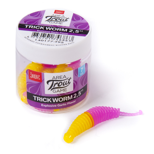 Силиконовая приманка Lucky John Pro Series Trick Worm 64 мм, T95, 7 шт., Оранжевый;розовый, Pro Series Trick Worm
Силиконовая приманка Lucky John Pro Series Trick Worm 64 мм, T95, 7 шт., Оранжевый;розовый, Pro Series Trick Worm
