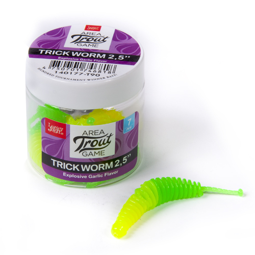 Силиконовая приманка Lucky John Pro Series Trick Worm 64 мм, T90, 7 шт., Зеленый;желтый, Pro Series Trick Worm
Силиконовая приманка Lucky John Pro Series Trick Worm 64 мм, T90, 7 шт., Зеленый;желтый, Pro Series Trick Worm