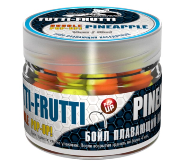 Бойл Sonik Baits Tutti Frutti-Pineapple Fluo Pop-ups 90 мл, тутти-фрутти/ананас, Желтый;оранжевый, Tutti Frutti-Pineapple Fluo Pop-ups
Бойл Sonik Baits Tutti Frutti-Pineapple Fluo Pop-ups 90 мл, тутти-фрутти/ананас, Желтый;оранжевый, Tutti Frutti-Pineapple Fluo Pop-ups