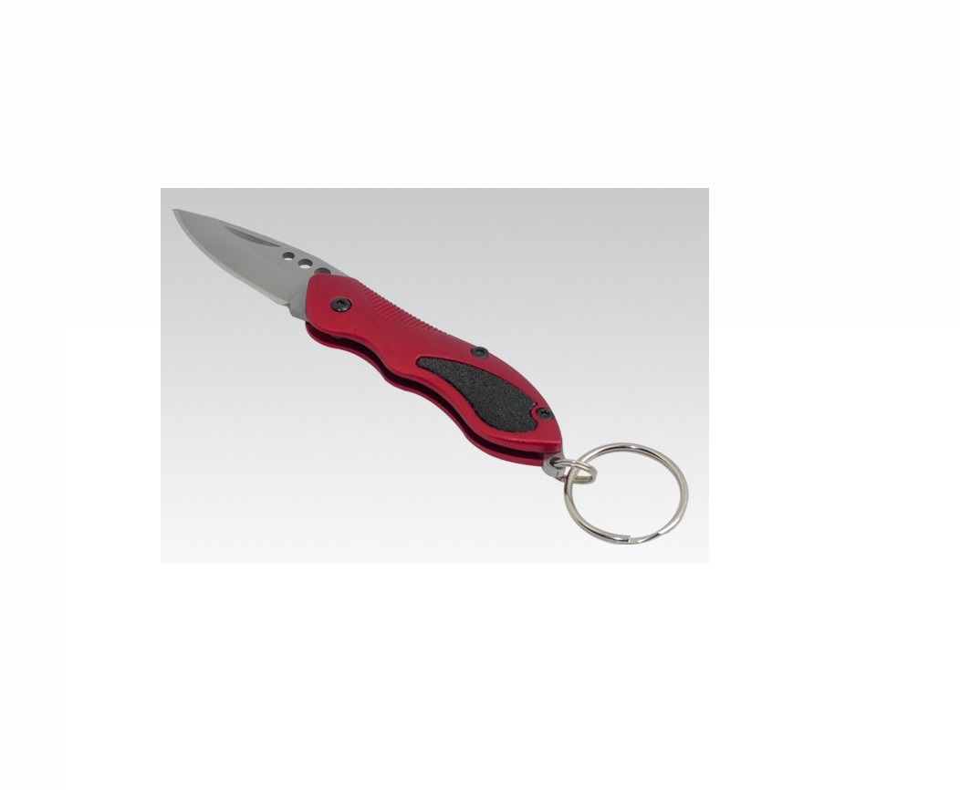фото Складной нож munkees folding knife ii, 102мм, красный / черный