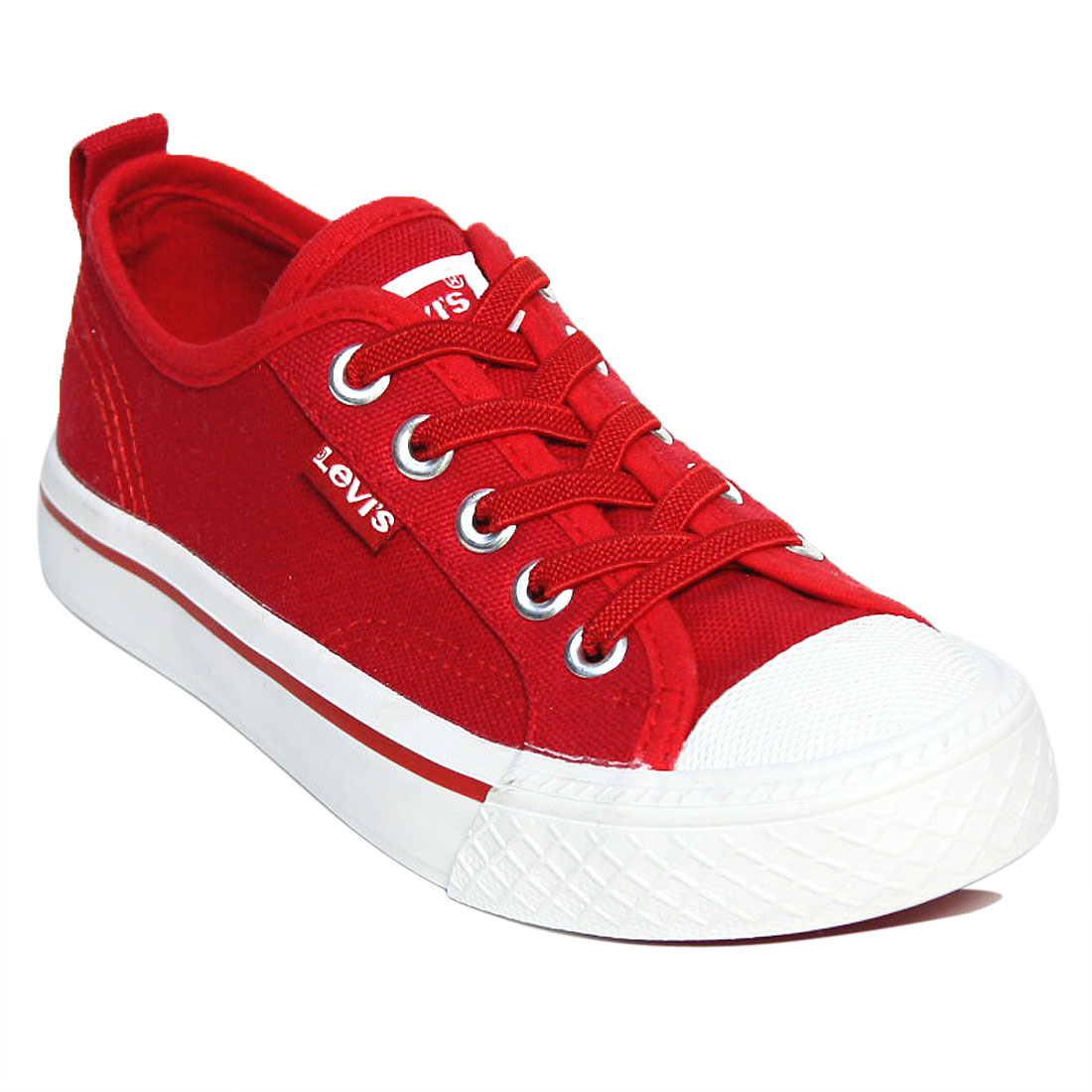 фото Кеды детские levi's kids, цв. красный р.31