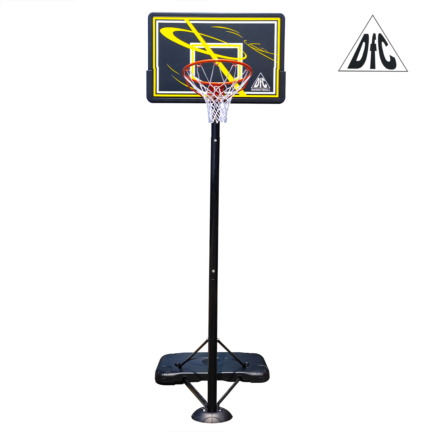 фото Баскетбольная мобильная стойка dfc stand44hd1 112x72см hdpe